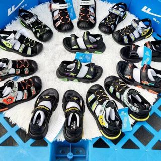 Sandal trẻ em quai ngang đế cao su mềm V657