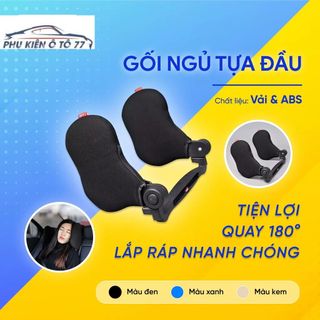 Gối Tựa Đầu 2 Bên Cho Xe Ô Tô - Gối tựa đầu chống mỏi cổ khi ngủ trên xe ô tô, xe hơi cao cấp KHO SỈ TOÀN QUỐC giá sỉ