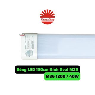 (Chính Hãng) Rạng Đông Bộ Đèn LED Bán Nguyệt M36 - 1,2m - 40W - Sáng Trắng giá sỉ