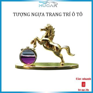 Tượng nước hoa ngựa mã đáo thành công,trang trí xe ô tô,toả hương thơm dễ chịu,đánh bay mùi khó chịu xe oto