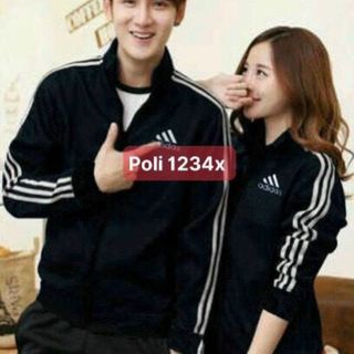 Áo khoác nam nữ thể thao 3 sọc thời trang vải POLY mịn chống nắng thoáng mát