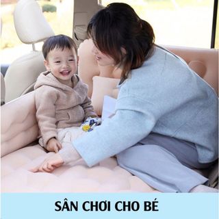 Nệm hơi, giường hơi ô tô cao cấp cho xe SUV, xe 7 chỗ, 16 chỗ, phủ 2 hàng ghế, dùng đi du lịch, cắm trại cho gia đình