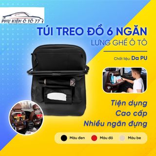 Túi Treo Đồ Lưng Ghế Ô Tô Đa Năng - Túi Để Đồ Sau Ghế 6 Ngăn Tiện Lợi Cao Cấp KHO SỈ TOÀN QUỐC giá sỉ