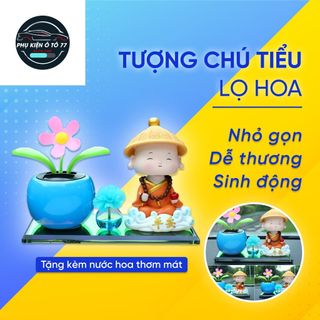 Tượng nước hoa chú tiểu gật đầu dễ thương trang trí xe hơi, ô tô KHO SỈ TOÀN QUỐC giá sỉ