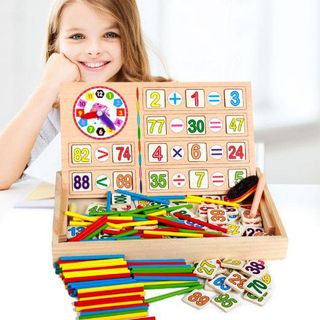 Bộ Tính Toán Số Học Bằng Gỗ Đa Năng