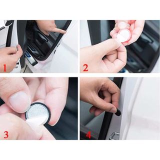 Bộ 4 đèn led nhấp nháy báo hiệu mở cửa xe ô tô, xe hơi - Đèn báo hiệu mở cửa xe tránh va chạm KHO SỈ TOÀN QUỐC