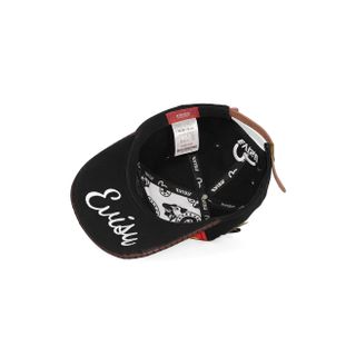 Nón lưới trai thương hiệu Evisu thêu búp bê Daruma