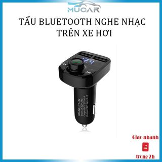 Tẩu sạc nghe nhạc kết nối bluetooth HY82 cho xe ô tô - Tẩu sạc bluetooth đa năng hỗ trợ nghe điện thoại KHO SỈ TOÀN QUỐC