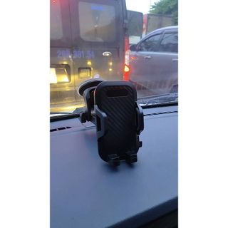 Giá đỡ điện thoại hình chữ nhật dán bàn, taplo ô tô - Giá đỡ điện thoại xe hơi cốc hút chân không siêu chắc gắn kính xe