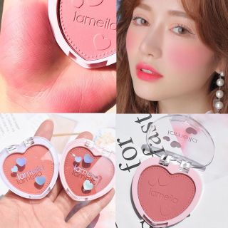 Phấn má hồng Lameila trái tim