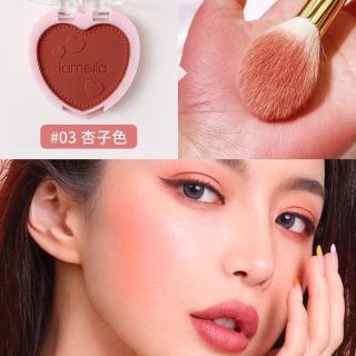 Phấn má hồng Lameila trái tim