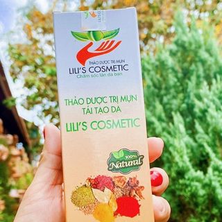 THẢO DƯỢC TRỊ MỤN TÁI TẠO DA LILI’S COSMETIC NATURAL GIÁ SỈ BÁN BUÔN