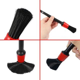 Bộ 5 cây chổi mini đa năng vệ sinh bàn ghế, tủ kệ, nội thất xe hơi,khe kẽ,chất liệu sợi Microfiber Polyester cao cấp