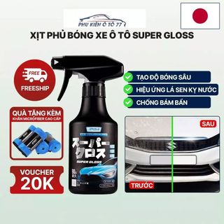 Chai XỊT PHỦ BÓNG SƠN xe ô tô cao cấp - JP24 Super Gloss, tăng độ bóng bề mặt sơn | Dung tích 300ML KHO SỈ TOÀN QUỐC giá sỉ