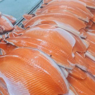 #Cá_hồi_Coho_philê, cắt khay theo yêu cầu Nhập khẩu chile