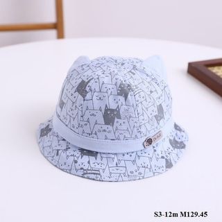 Mũ tròn mèo S3-12m M129.45