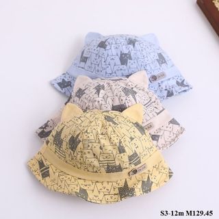 Mũ tròn mèo S3-12m M129.45