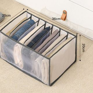 Túi 7 ngăn đựng quần áo 36x25x20cm