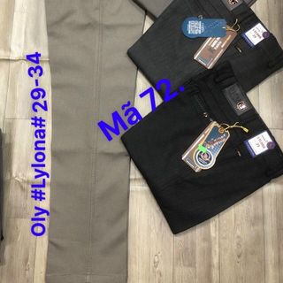 Quần kaki nam trung niên cao cấp ống suông đẹp vải dày form chuẩn