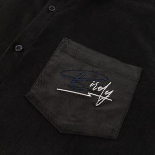 ÁO SƠMI BIRDY FLY HIGH VELVET SHIRT/Grey