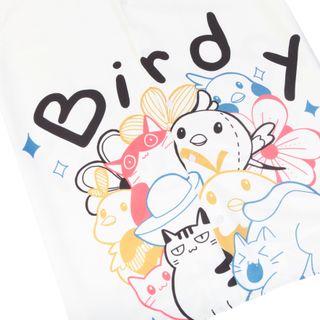 ÁO SƠMI BIRDY CAT & BIRDY FUNNI DESIGN SHIRT/White