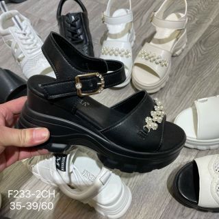 Sandal nữ đế bánh mỳ siêu cao F233