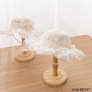 Mũ cói ren S3-8y MC7.57