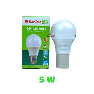 (Chính Hãng) Rạng Đông Bóng đèn LED BULB tròn 5W - Trắng, Vàng giá sỉ