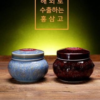 Cao hồng sâm hũ đôi Achimmadang hộp gỗ Hàn Quốc