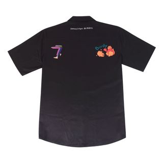 ÁO SƠMI BIRDY COLLAB SAMSUNG SHIRT/Black