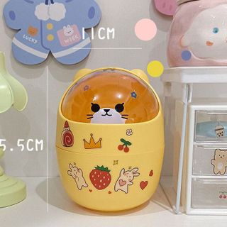Thùng rác để bàn mini hình thú