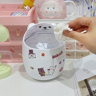 Thùng rác để bàn mini hình thú