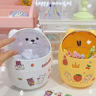 Thùng rác để bàn mini hình thú
