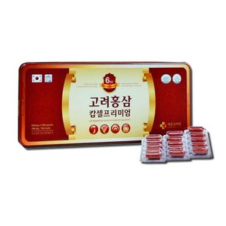Viên Hồng Sâm Nhung Hươu Linh Chi Đông Trùng Hạ Thảo Daedong Hộp 120 Viên