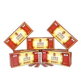 Viên Hồng Sâm Nhung Hươu Linh Chi Đông Trùng Hạ Thảo Daedong Hộp 120 Viên