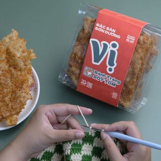 Bánh Tráng Sốt Tôm Vị Túi 125g - Đặc Sản Đơn Dương