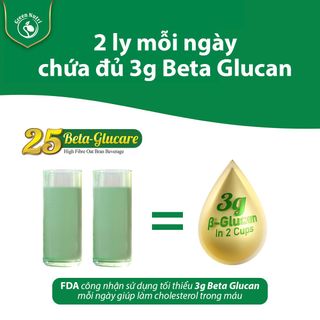 SỮA HẠT NGŨ CỐC CAO CẤP CHO NGƯỜI TIỂU ĐƯỜNG 25 BETA GLUCARE