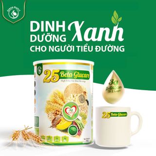 SỮA HẠT NGŨ CỐC CAO CẤP CHO NGƯỜI TIỂU ĐƯỜNG 25 BETA GLUCARE