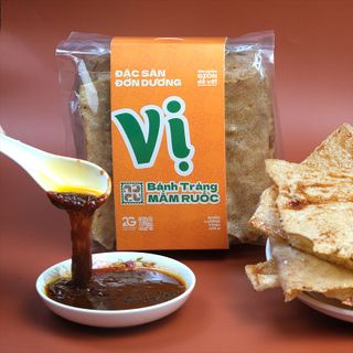 Bánh Tráng Mắm Ruốc Vị Túi 125g - Đặc Sản Đơn Dương