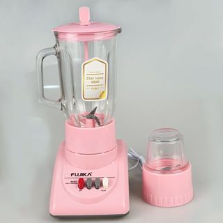Máy xay sinh tố Fujika FJ-9 dung tích 1.2L và cối xay khô nhỏ 0.3L, công suất 300W, màu ngẫu nhiên