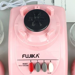 Máy xay sinh tố Fujika FJ-9 dung tích 1.2L và cối xay khô nhỏ 0.3L, công suất 300W, màu ngẫu nhiên