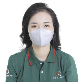 Khẩu trang 3D màu trắng - NY 3D Mask - Như Ý Company giá sỉ