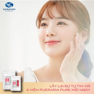 VIÊN UỐNG NỘI TIẾT TỐ NỮ PUERARIA PURA SHIRATORI - Cân bằng nội tiết tố, cải thiện sức khỏe sinh lý - 240 viên