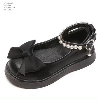 Giày búp bê trẻ em nơ quai ngọc xinh xắn W35