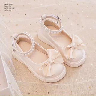 Giày búp bê trẻ em nơ quai ngọc xinh xắn W35