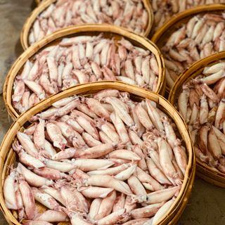Mực Trứng Hấp Không trung gian