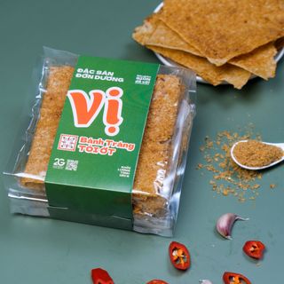 Bánh Tráng Tỏi Ớt Vị Túi 150g - Đặc Sản Đơn Dương
