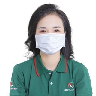 Khẩu trang y tế 4 lớp màu trắng (giấy lọc) - Ny Protect Mask - Như Ý Company giá sỉ