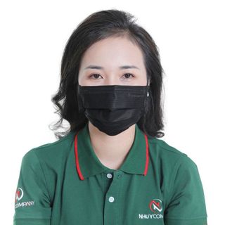 Khẩu trang y tế 4 lớp màu đen (vải lọc) - Ny Protect Mask - Như Ý Company giá sỉ