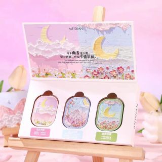 Set nước hoa sáp Meidian hồng